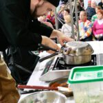 Pressure was on with 1 hour to make 2 courses for 3 judges