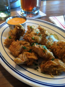 Fried Oysters at The Optimist
