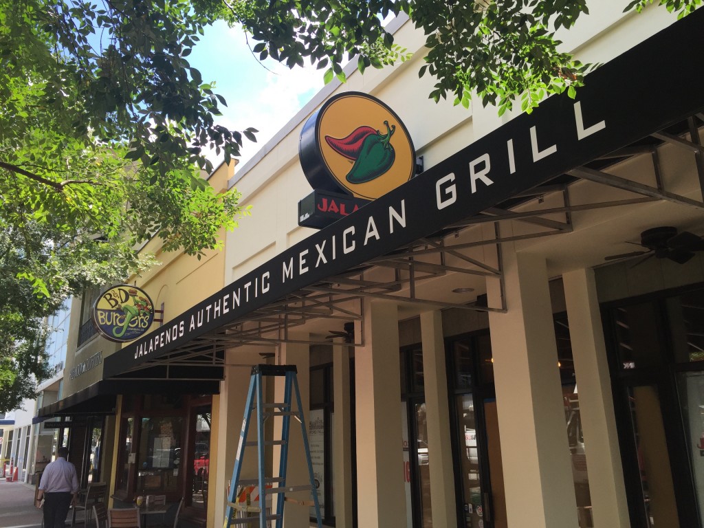 Jalapenos Mexican Grill is expected to open at 7 East Broughton early September