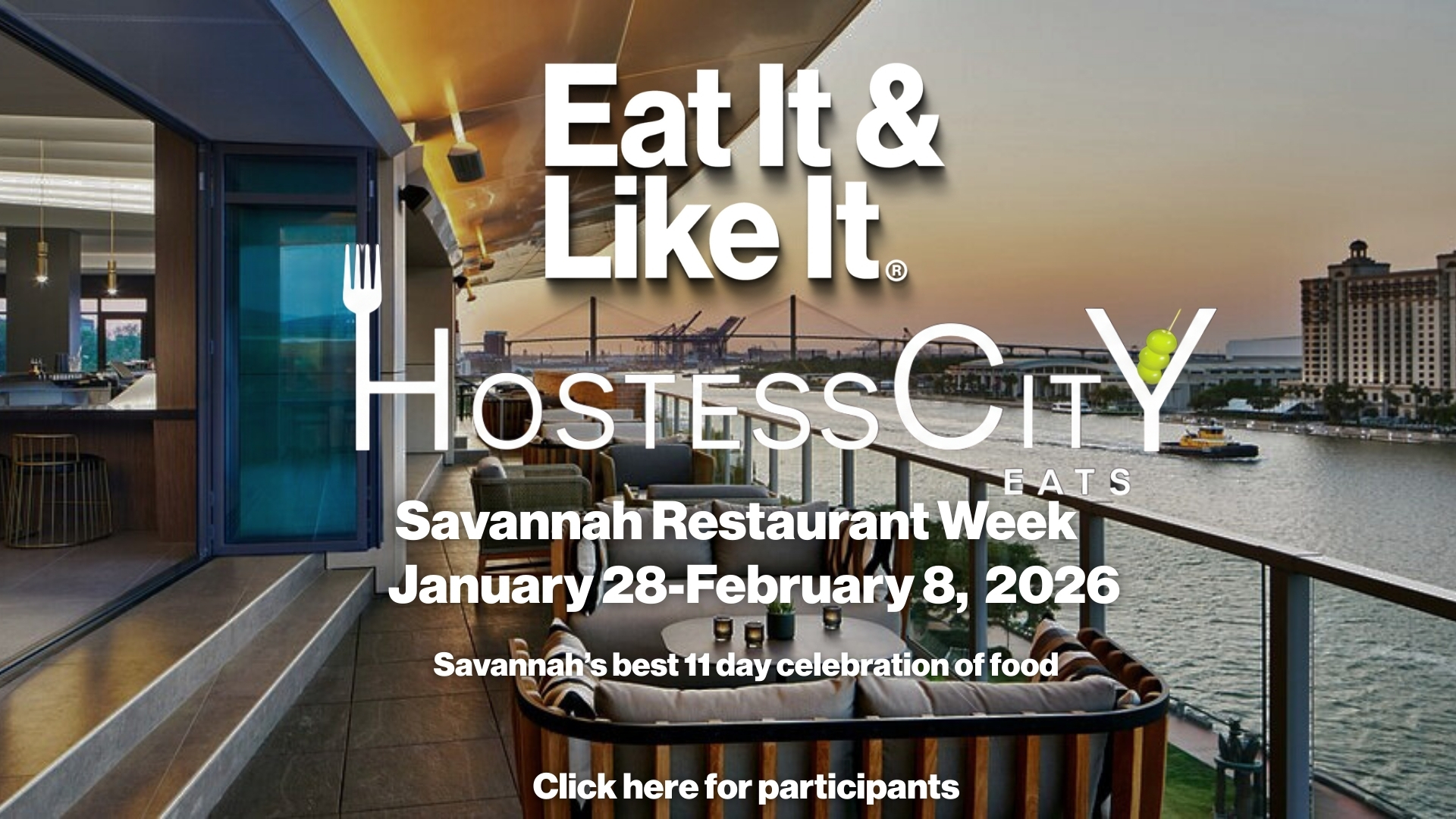 Savannah's Restaurant Week 2026 - Eat It & Like It