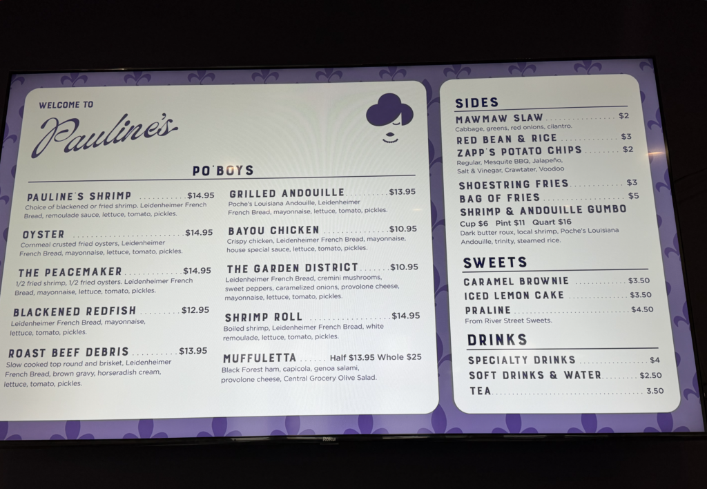Savannah's Pauline's Po Boys - Now Open 2 Savannah's Pauline's Po Boys - Now Open