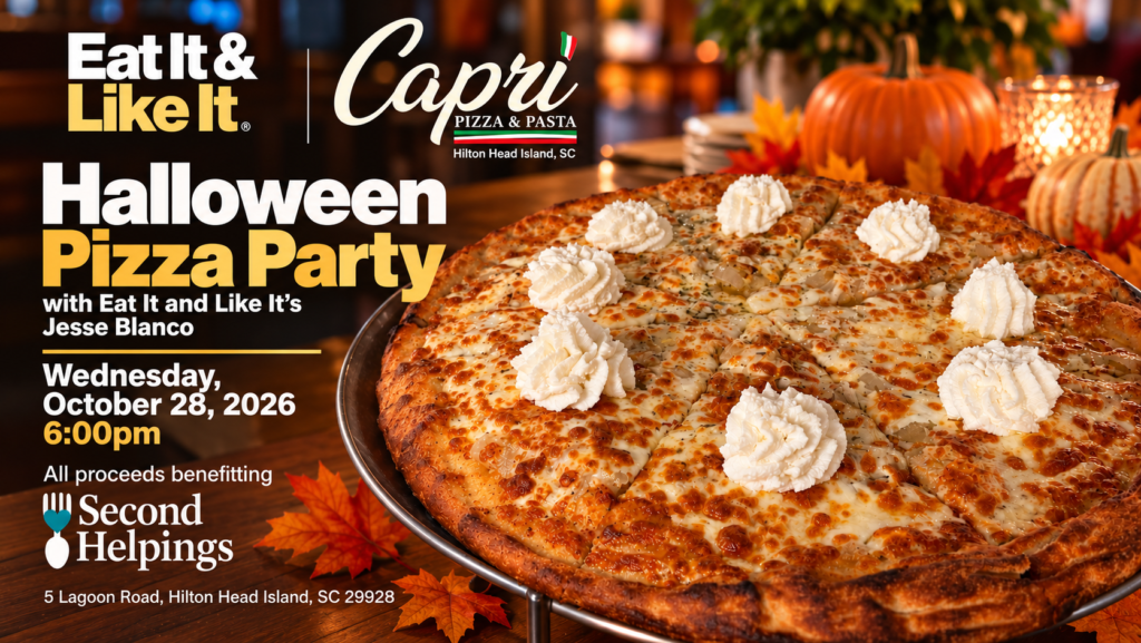 We're having an Island Pizza Party and you are invited