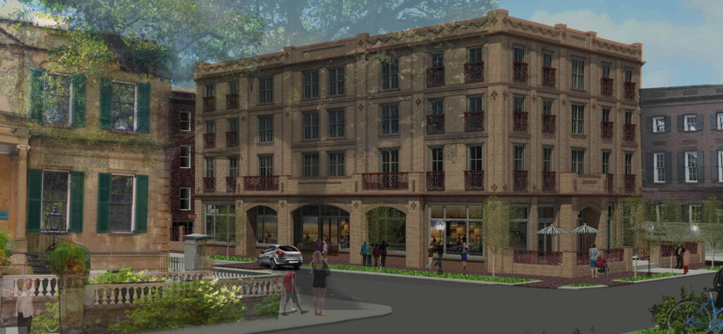 A New Hotel on One of Savannah's Quieter Squares 2 A New Hotel on One of Savannah's Quieter Squares